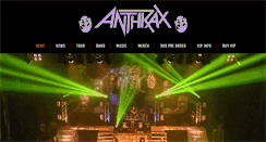 Desktop Screenshot of anthrax.com